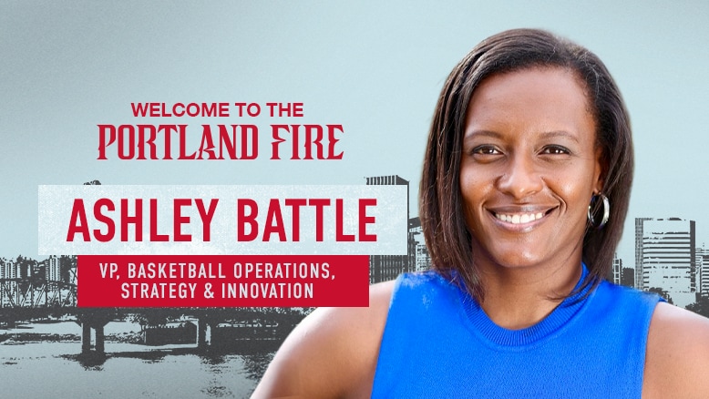 theportlandfire's tweet card. Battle Joins Fire’s General Manager Vanja Černivec in Shaping Portland’s New Era of Women’s Basketball Portland, OR – The Portland Fire today announced the hiring of Ashley Battle as Vice President,...