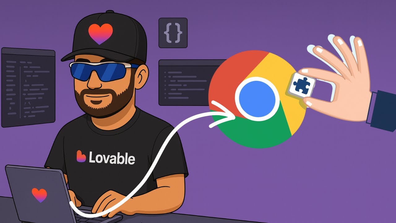 lakikentaki's tweet card. Built a Chrome Extension in Lovable - YES, IT'S POSSIBLE!