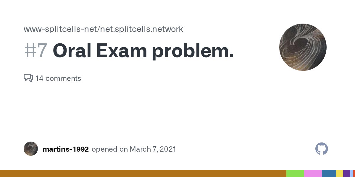 mavo123456's tweet card. Currently the development is done on OralExamsTest#testCurrent. Implement this at OralExamsTest. Solve randomly generated instance. The problem should be solved via the ConstraintGroupBasedRepair. ...