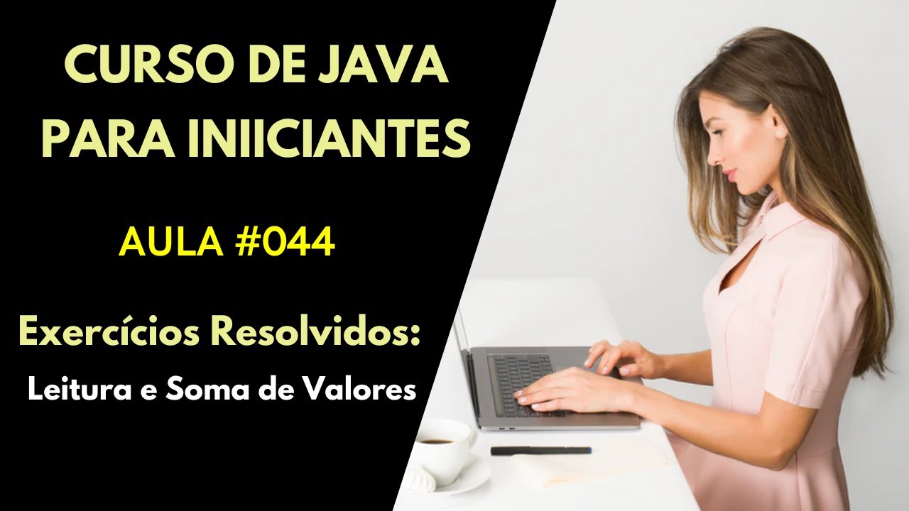 NoticeperiodCom's tweet card. Curso de Java Para Iniciantes - Aula 044 - Exercícios Resolvidos de...