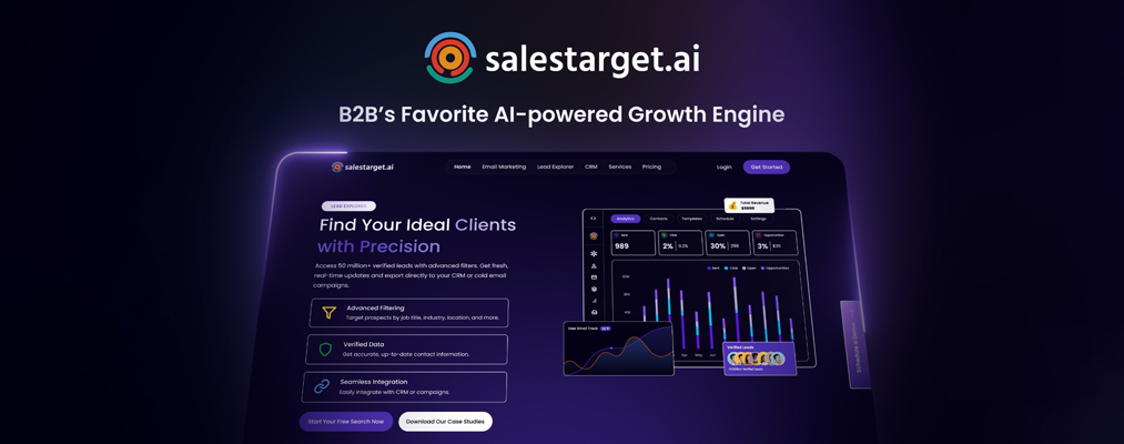 sourceforge's tweet card. How AI Is Rewriting Cold Email Outreach, And How SalesTarget.ai Helps You Find Leads, Launch Campaigns & Close Deals - Software