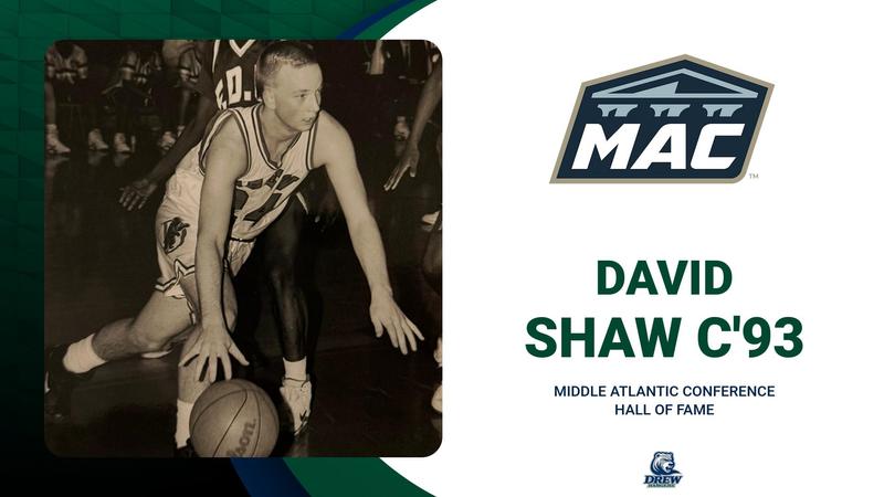 GoDrewRangers's tweet card. Former men's basketball standout David Shaw C'93 has been named to the Middle Atlantic Conference (MAC) Hall of Fame.