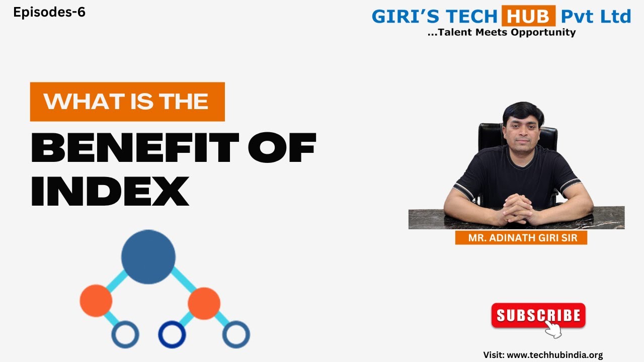 HubGiri's tweet card. What is the benefit of index | data structure and algorithms | Giri...
