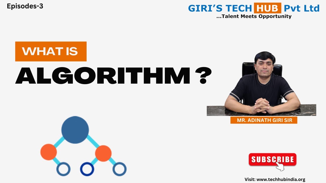HubGiri's tweet card. What is an Algorithm? Explained with Example by Adinath Giri | Giri's...
