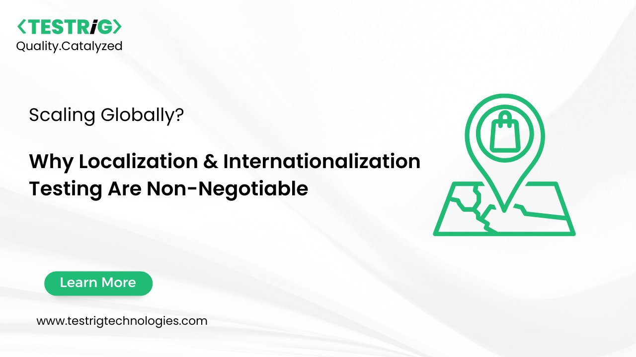 testrig_qa's tweet card. Expanding your app to global markets? 🤔 Localization (L10n) and Internationalization (I18n) testing are your keys to success. Here’s a quick, actionable guide to help you navigate the challenges and...