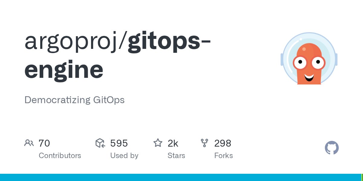 codefresh's tweet card. Democratizing GitOps. Contribute to argoproj/gitops-engine development by creating an account on GitHub.