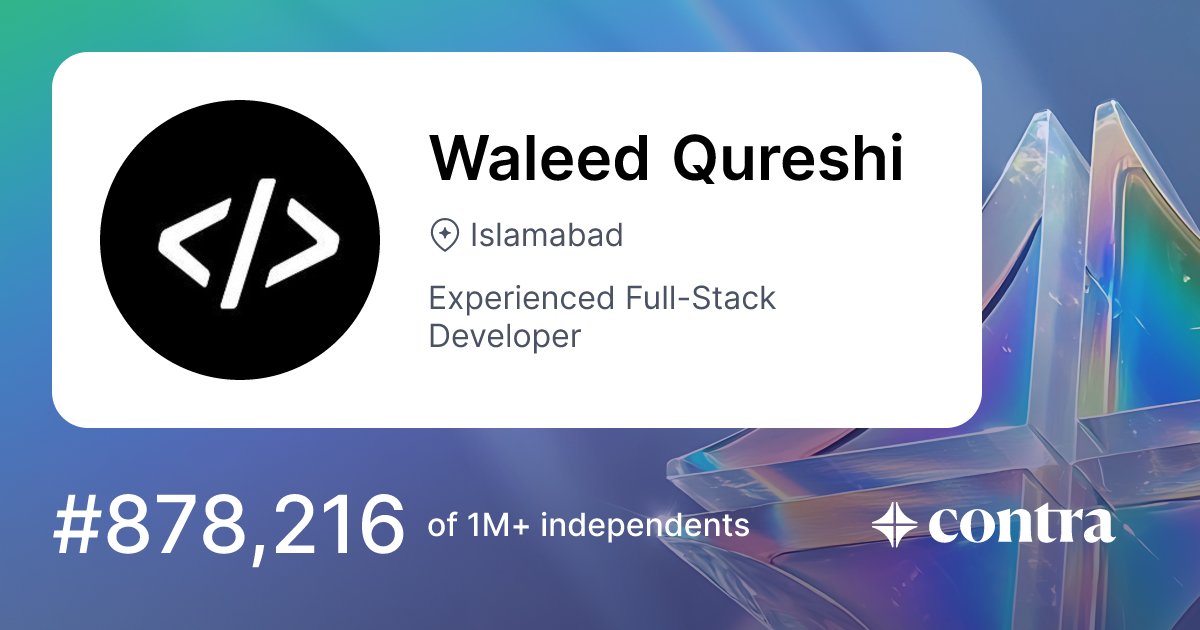 devolution007's tweet card. Connect with next-gen talent and tools to get work underway. Hire more independents. Start more projects. Get more creative.