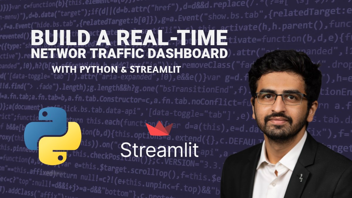 freeCodeCamp's tweet card. Have you ever wanted to visualize your network traffic in real-time? In this tutorial, you will be learning how to build an interactive network traffic analysis dashboard with Python and Streamlit....