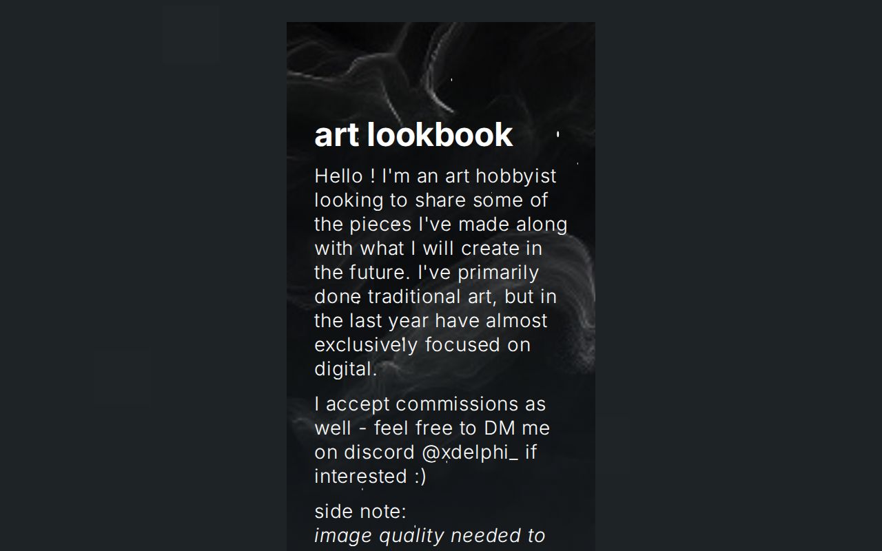 xdelphi__'s tweet card. online art portfolio