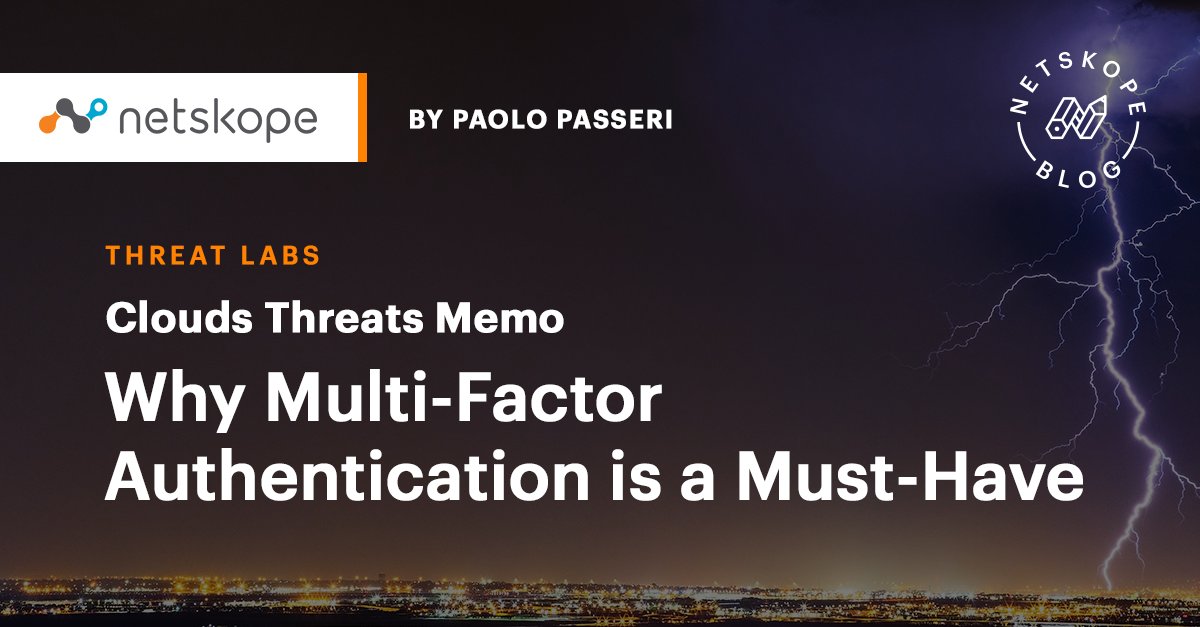 Sasimurthy1's tweet card. Despite the growing interest in cloud accounts by opportunistic and state-sponsored actors, too many organizations fail to implement basic security