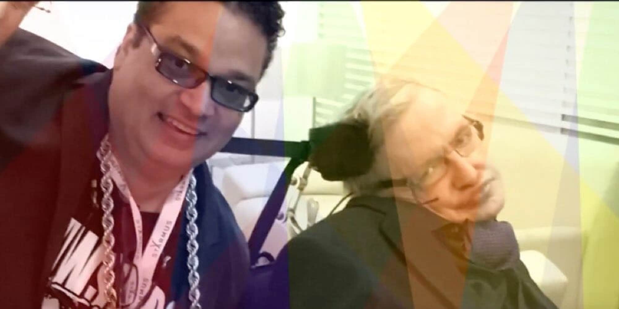 podcorenerdcast's tweet card. MC Hawking returns with his first music video since 2004.