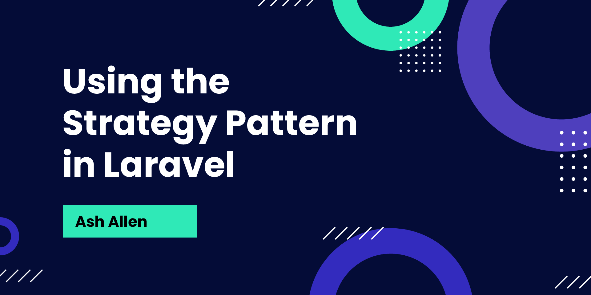 rochdimehdi's tweet card. Learn about the strategy pattern and how we can use it in your Laravel codebase to improve the extendability and maintainability of your code.