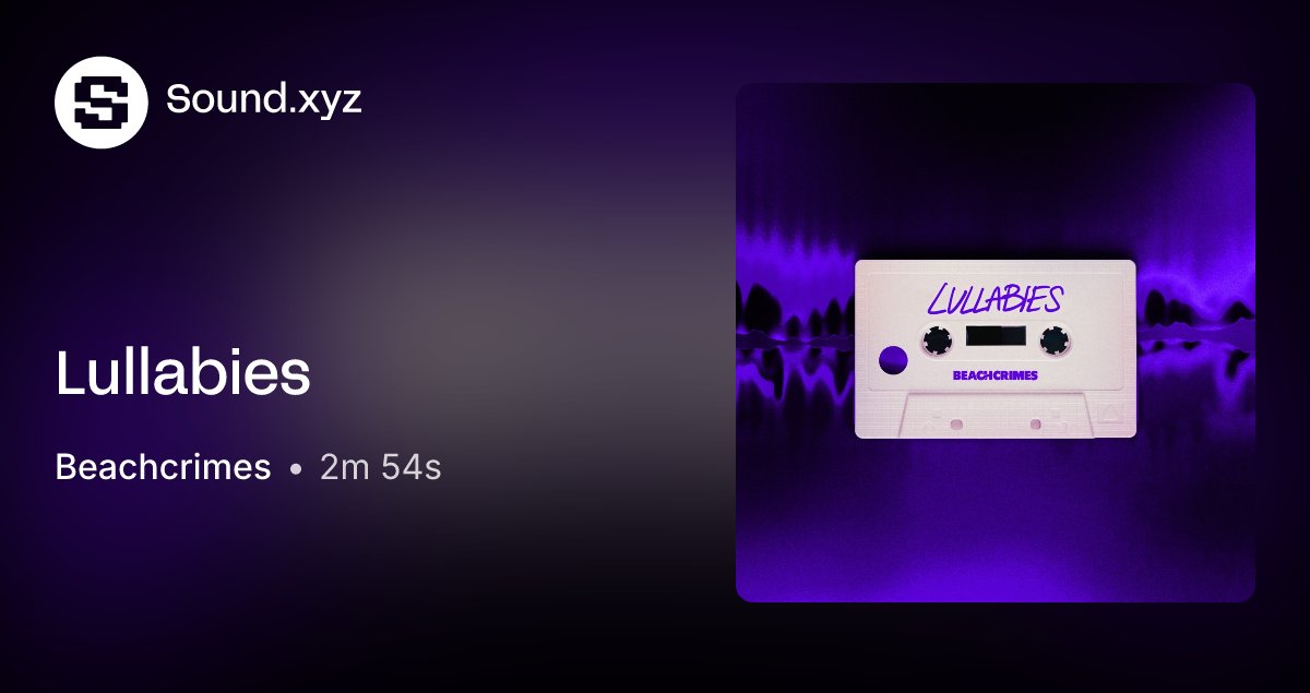 wilsoncbs's tweet card. Who are Beachcrimes? We’re a duo from LA and we spent the last year making songs in hotel rooms around the world. Beachcrimes is the soundtrack to that adventur...