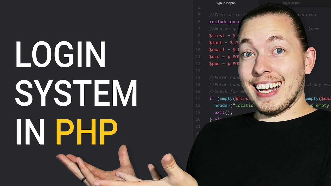 usemmtuts's tweet card. 44: (UPDATED VIDEO IN DESC) How To Create A Login System In PHP For...