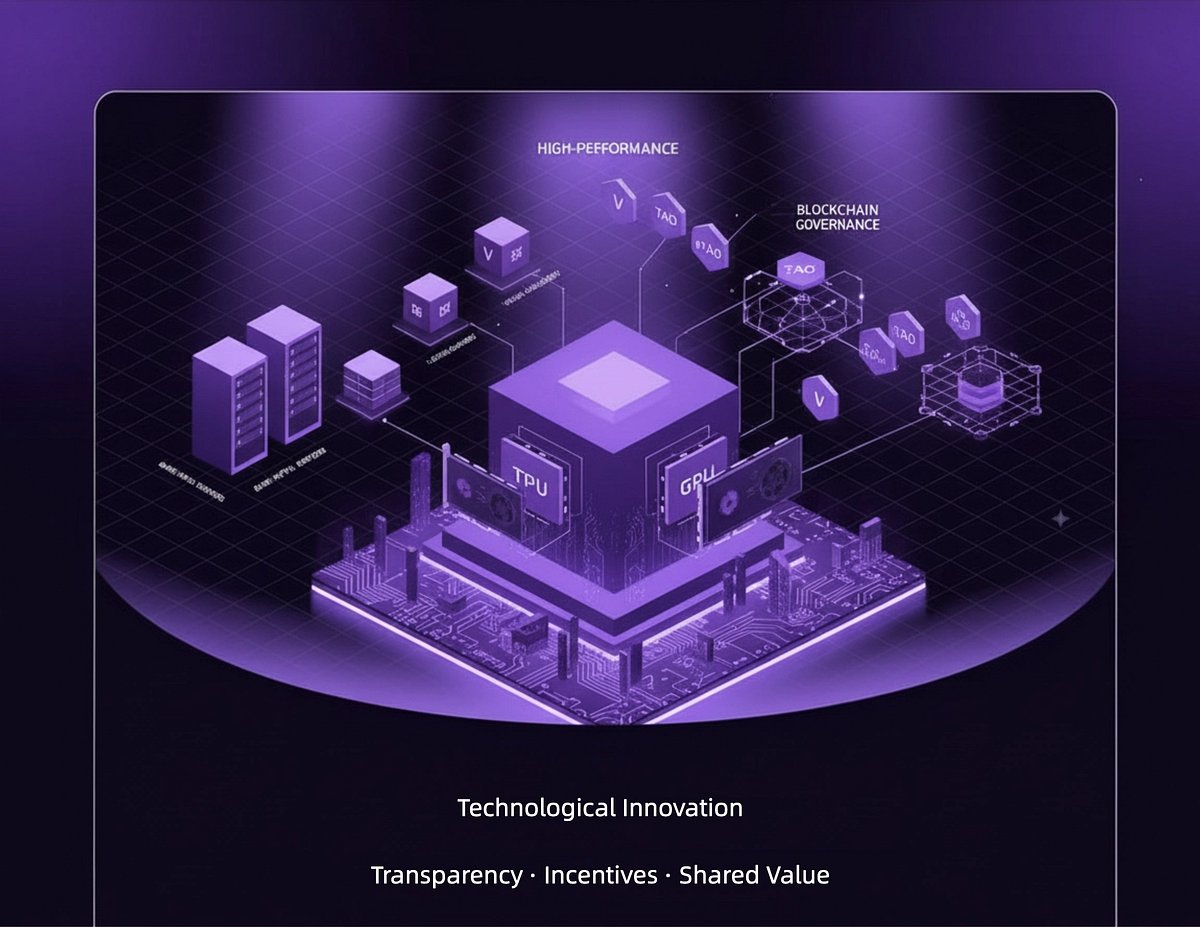 byteleap_ai's tweet card. A Blockchain-Enhanced, Fully Decentralized Cloud Platform