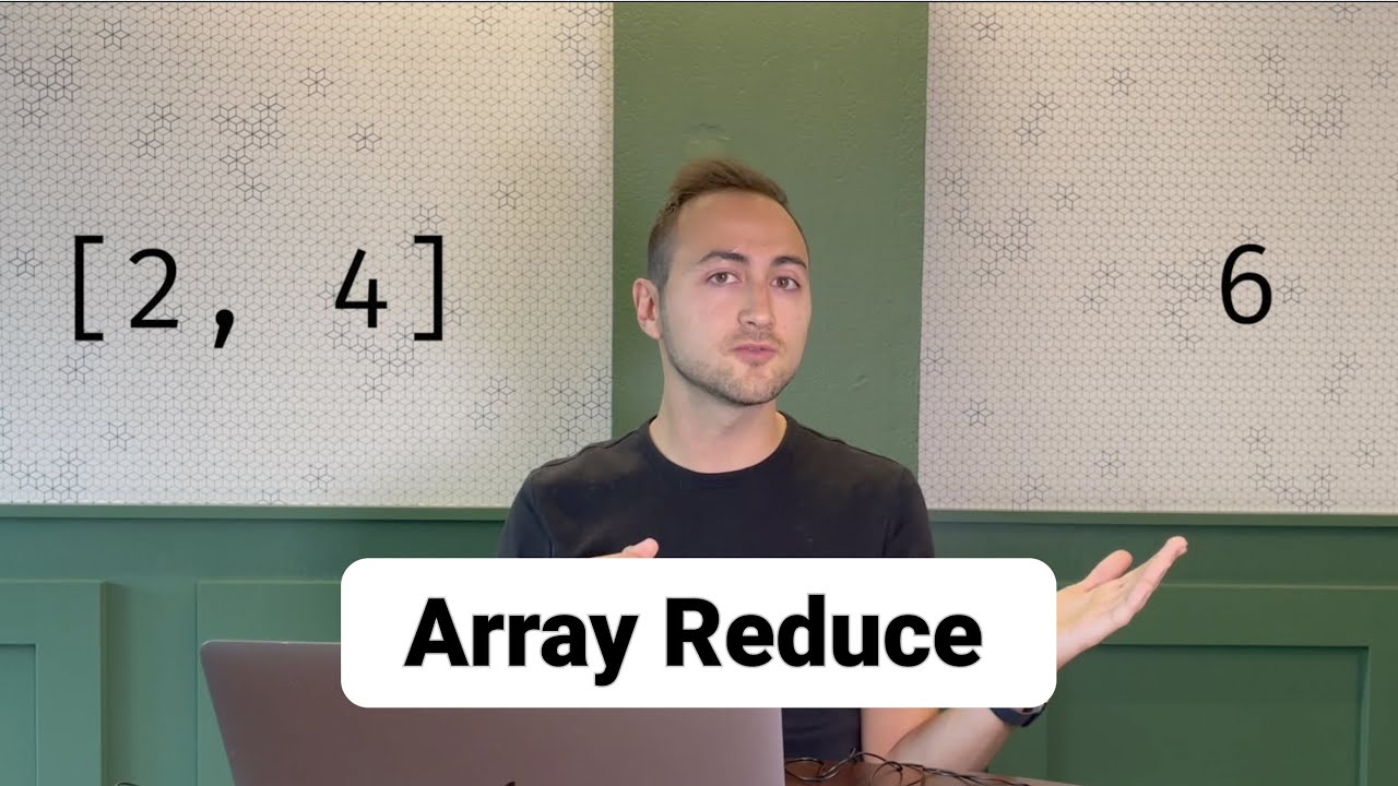 JoubranJad's tweet card. Array reduce explained