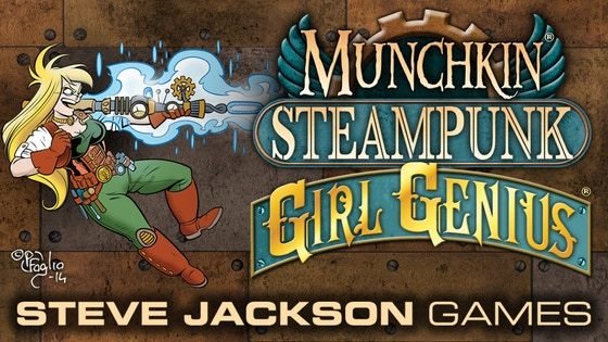 CSJewellProgram's tweet card. Check out Munchkin Steampunk: Girl Genius on BackerKit!