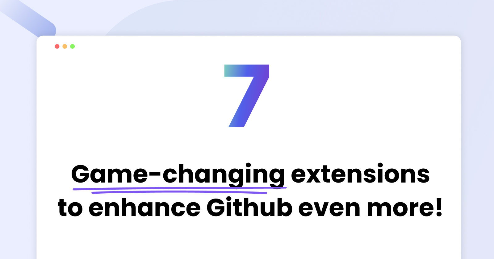 hackertabdev's tweet card. If you're a developer who uses GitHub regularly, you might be interested in some browser extensions that can enhance your GitHub experience. These extensions can provide useful features like project...