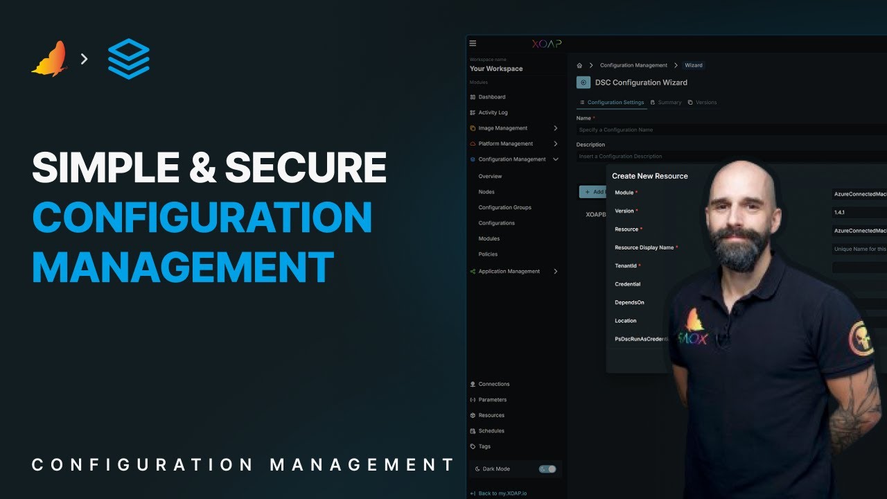 xoap_io's tweet card. Configuration Management with XOAP