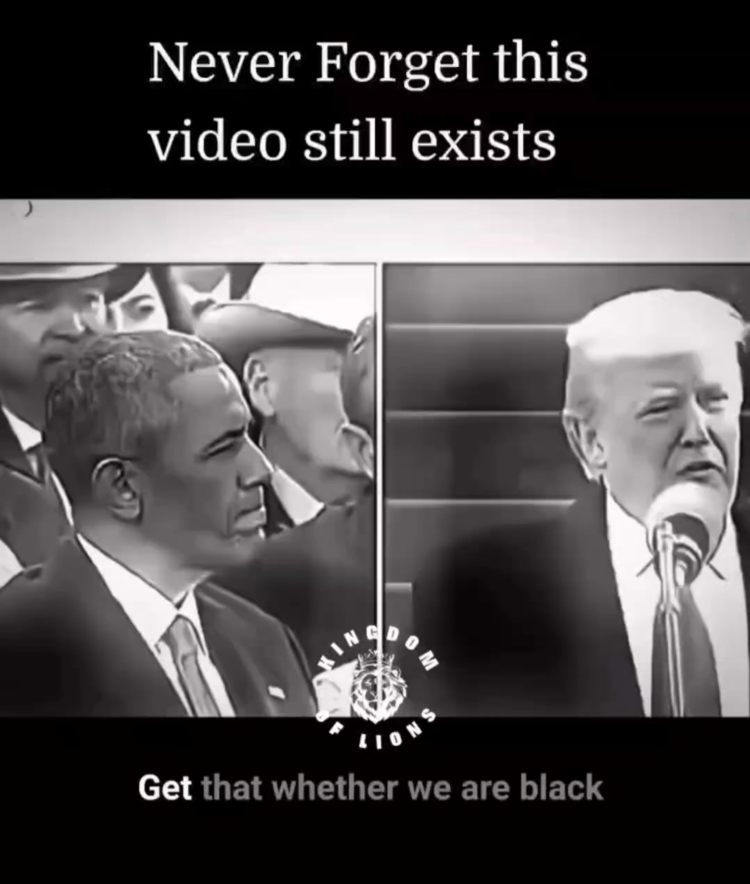 adelphi's tweet card. Never Forget this video still exists! President Donald J Trump🇺🇸@CaptKylePatriots