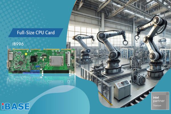 TimestechBuzz's tweet card. IBASE Technology, a leading manufacturer of embedded computing solutions, introduces the IB996 Full-Size CPU Card, tailored to meet the demanding needs of industrial and embedded computing. Support...