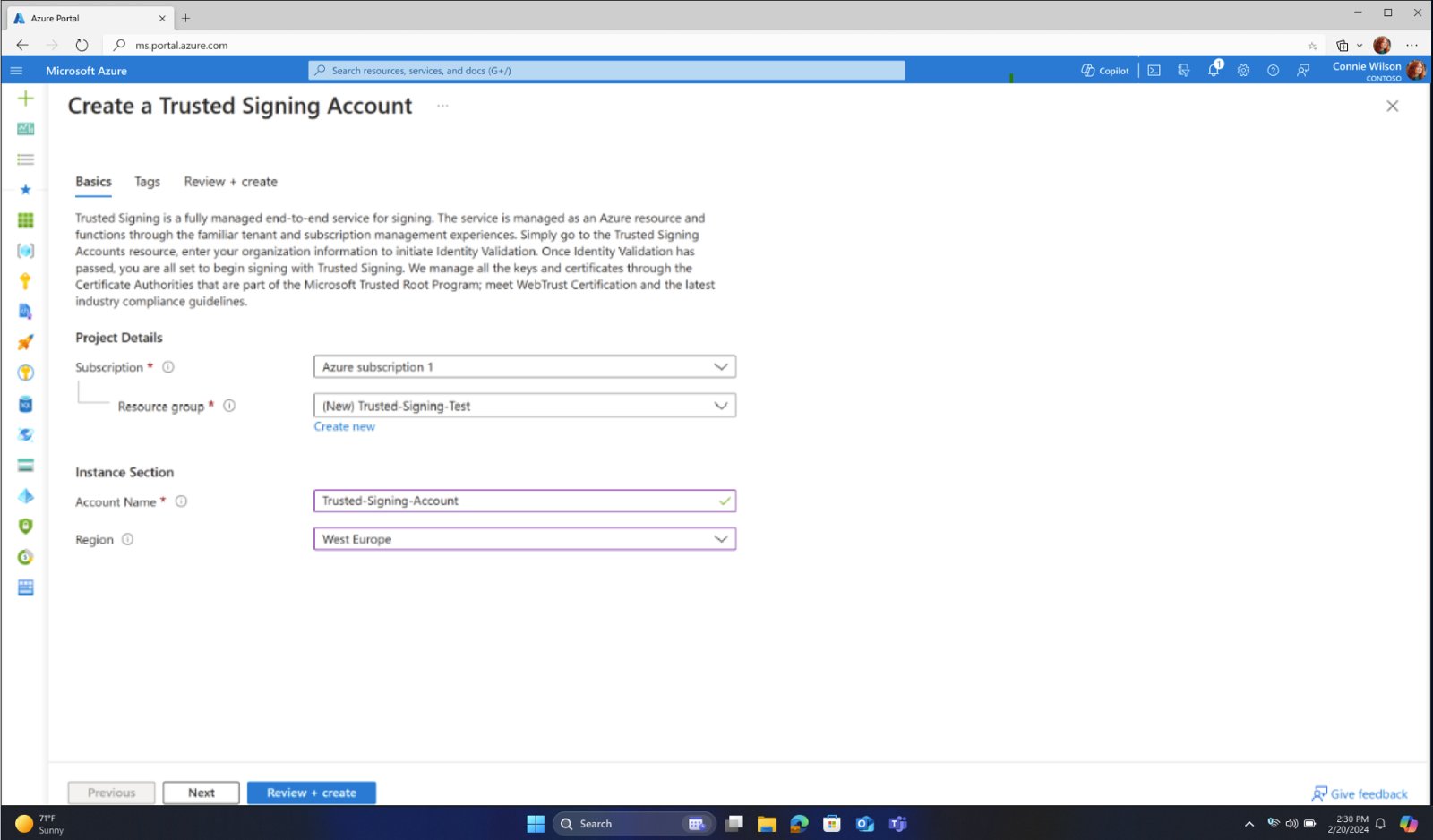 enj316's tweet card. The Trusted Signing service (formerly Azure Code Signing) is a Microsoft fully managed end-to-end signing solution for developers. Figure 1: Creating a...