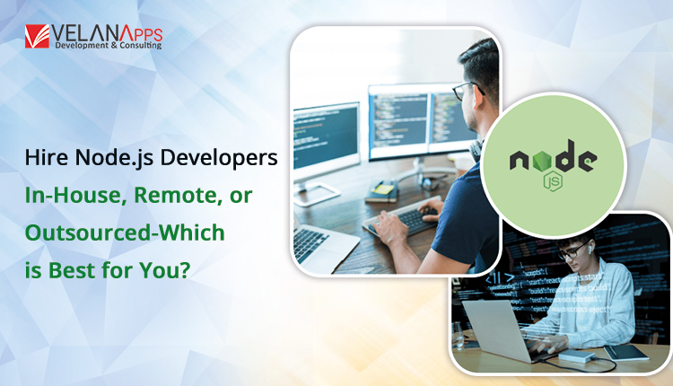 VelanApps's tweet card. Learn how to hire Node.js developers effectively. Compare in-house, remote, and outsourced options to determine the best fit for your organization.