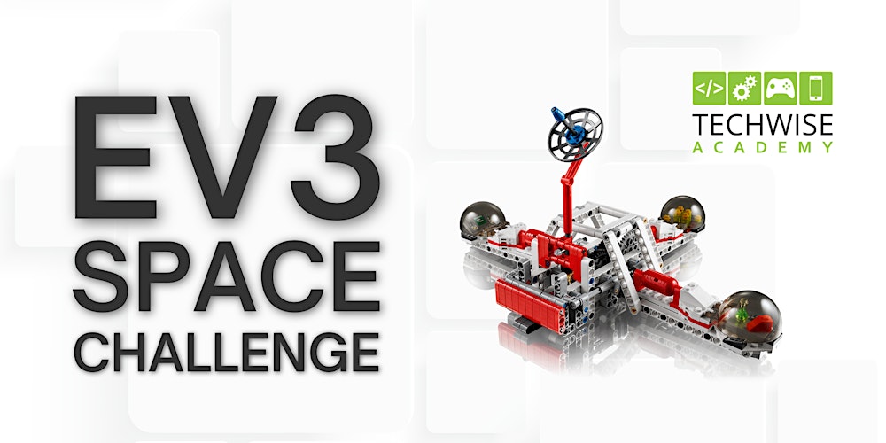 techwiseacademy's tweet card. Take the Space Challenge. Build with a MINDSTORMS EV3 Core Set and use your imagination to solve special challenges with your robot.