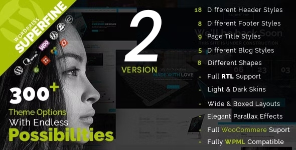 stylelibreview's tweet card. SuperFine – мощная премиум WordPress многоцелевая тема. SuperFine – это отзывчивая многоцелевая тема WordPress, созданная с использованием функций HTML5 / CSS3, которую можно ис...