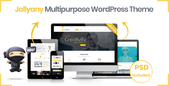 stylelibreview's tweet card. Jollyany, A Classy Multi-purpose WordPress Theme available for purchase.. Jollyany Multipurpose theme is packed with infinite features and functionalities like clean, creative, retina ready, respon...