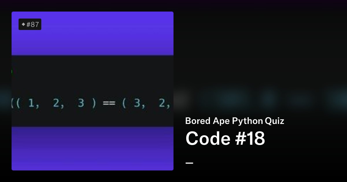 ApePython's tweet card. Python is a high-level, general-purpose programming language. Its design philosophy emphasizes code readability with the use of significant indentation. Its language constructs and object-oriented...