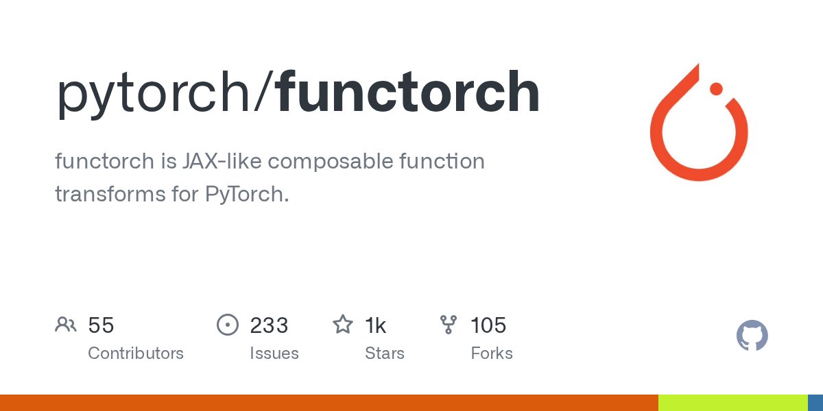 oss_cpp's tweet card. functorch is JAX-like composable function transforms for PyTorch. - pytorch/functorch