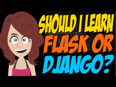 meetvibhor's tweet card. Should I Learn Flask or Django?