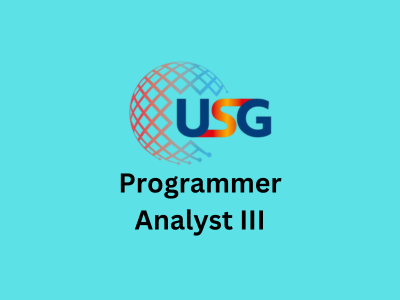 aijobslatest's tweet card. Company USG, Inc. Job title Programmer Analyst III Job location Dublin, Ohio Type Full Time Responsibilities: Analyze, develop, and modify software applications to increase operating efficiency or...