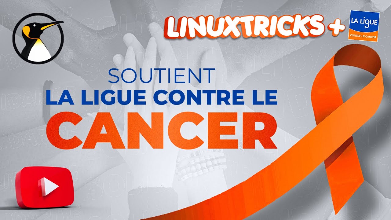 _adriend_'s tweet card. Linuxtricks soutient LA LIGUE CONTRE LE CANCER