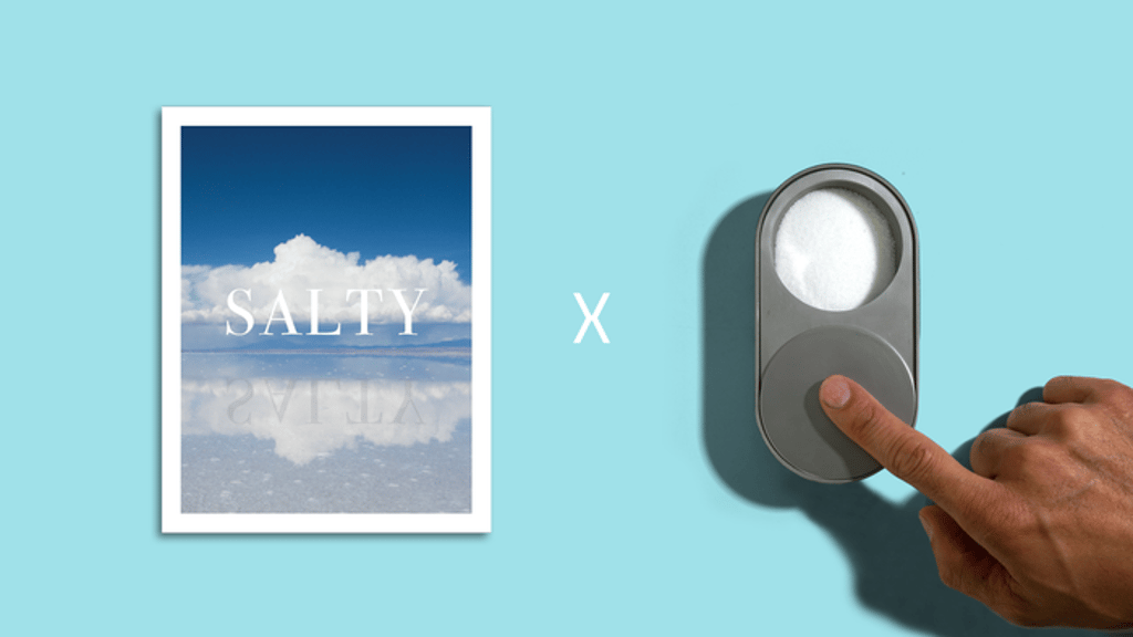 thesaltyproject's tweet card. A salt vessel + a magazine about salt