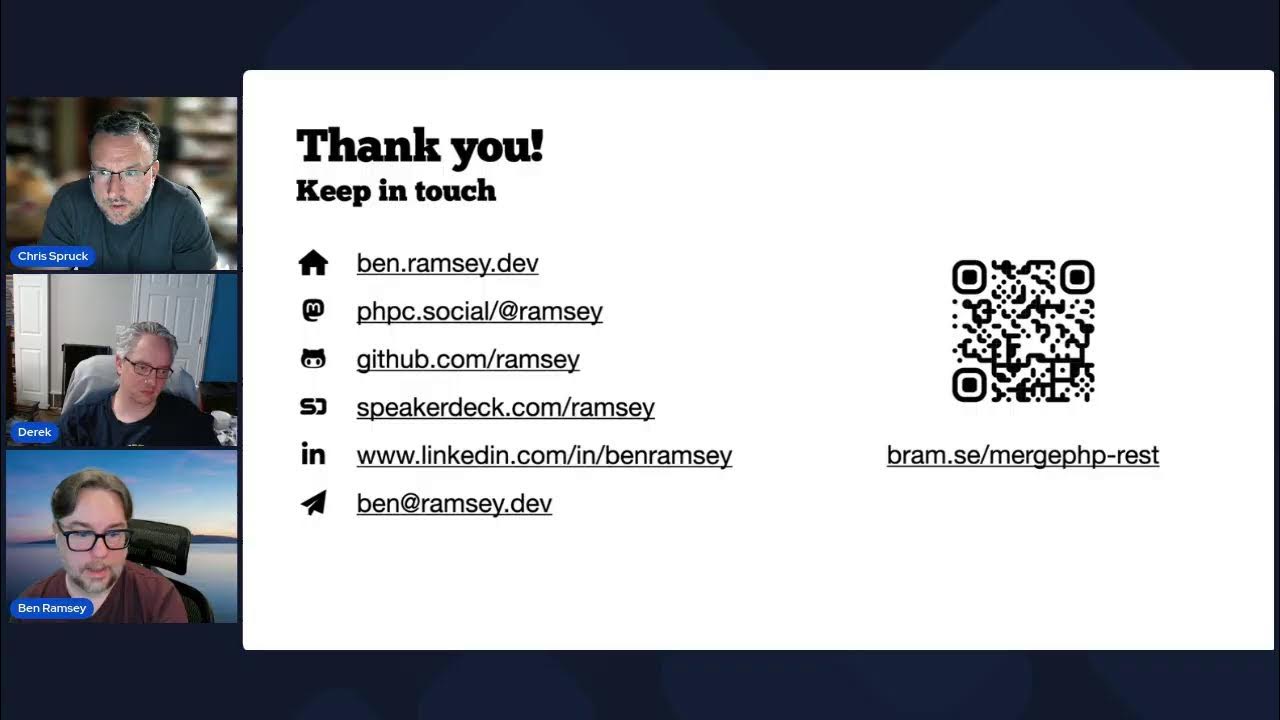 mergephp's tweet card. Return to REST