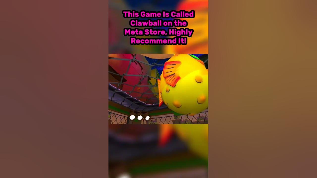 Anagamedev's tweet card. 360 Shot! #vr #clawball #virtualreality #quest2 #quest3