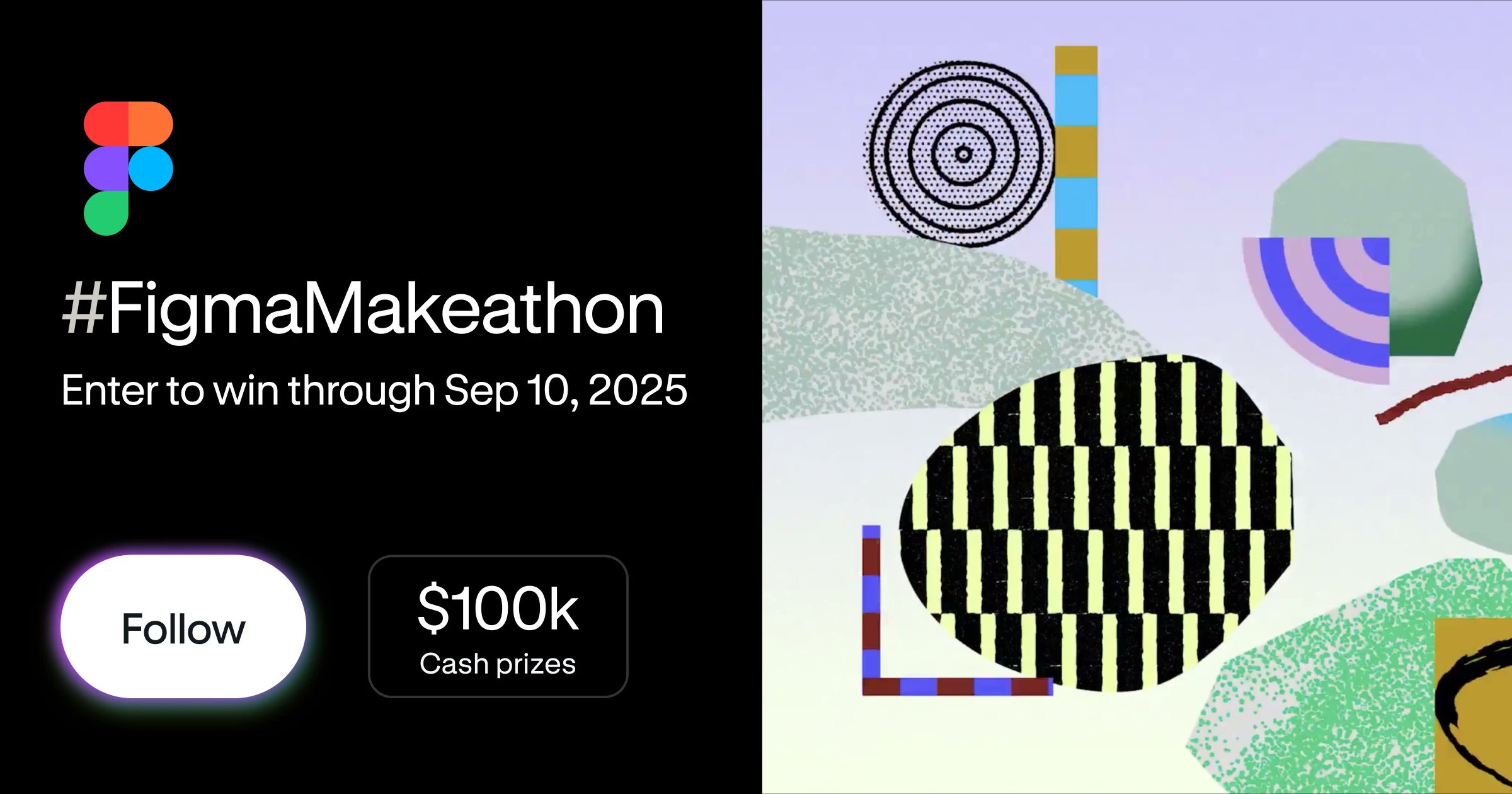figma's tweet card. Submit your Figma Make to join the hackathon. See submission guidelines for full details. with Figma