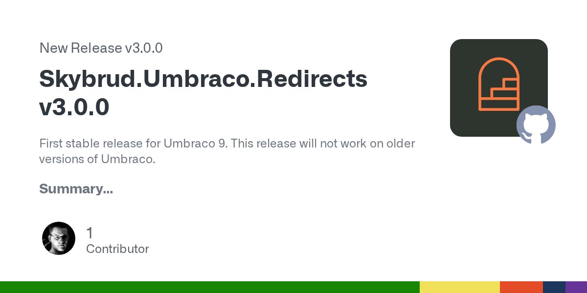 abjerner's tweet card. First stable release for Umbraco 9. This release will not work on older versions of Umbraco. Summary Before pushing the first stable release, I needed an extra look through the package - eg. to che...