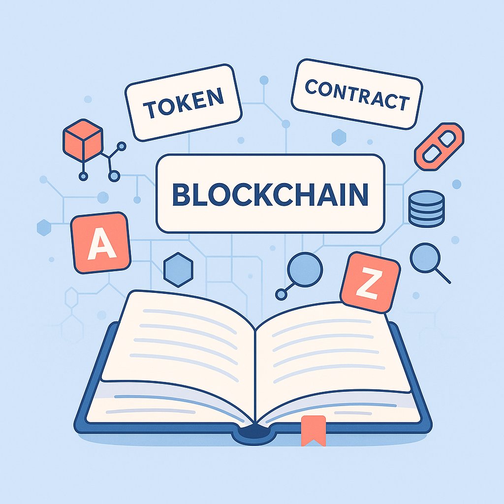 ChainTerms's tweet card. 1,700+ blockchain terms explained in plain English. Bitcoin • DeFi • NFTs • Smart Contracts • Layer 2s → All decoded.