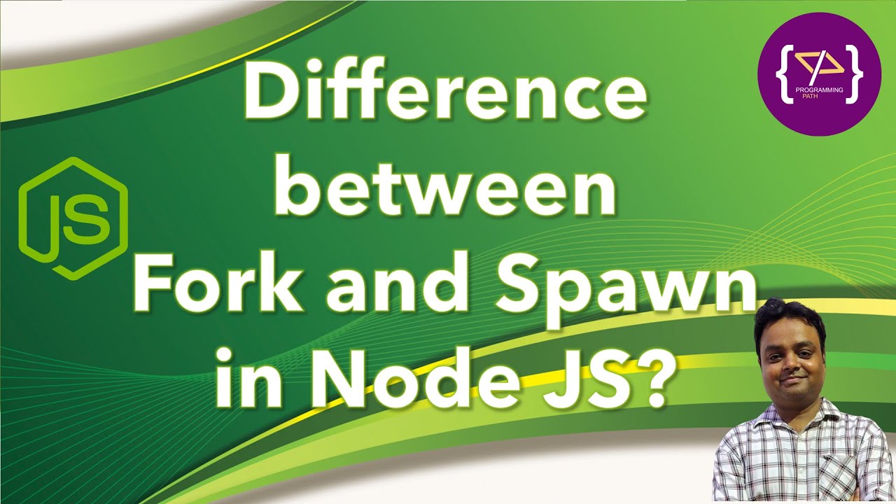 programingpath's tweet card. Difference between Fork and Spawn in Hindi | Child Processes |...