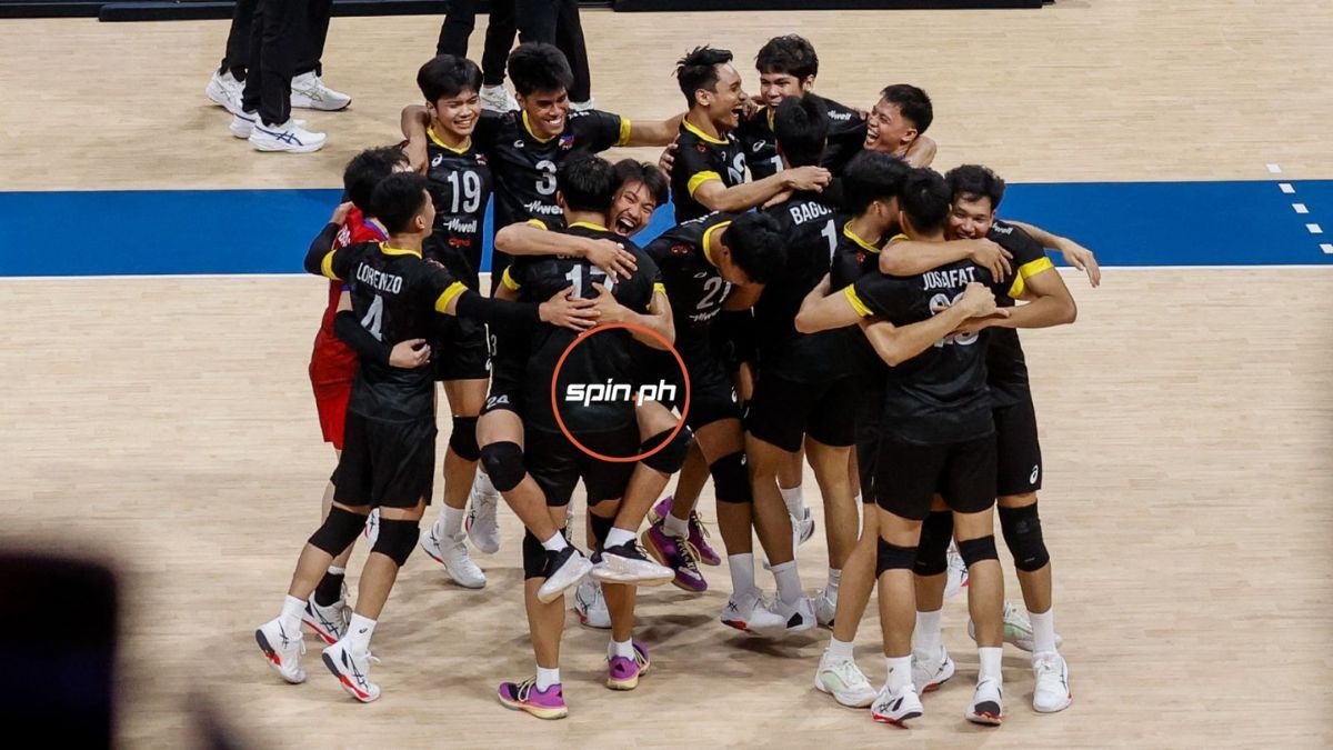 spinph's tweet card. A night Filipino volleyball fans won't forget
