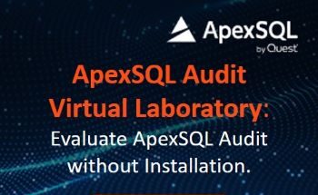ApexSQL's tweet card. Free Webinar: ApexSQL Audit: What’s new?
