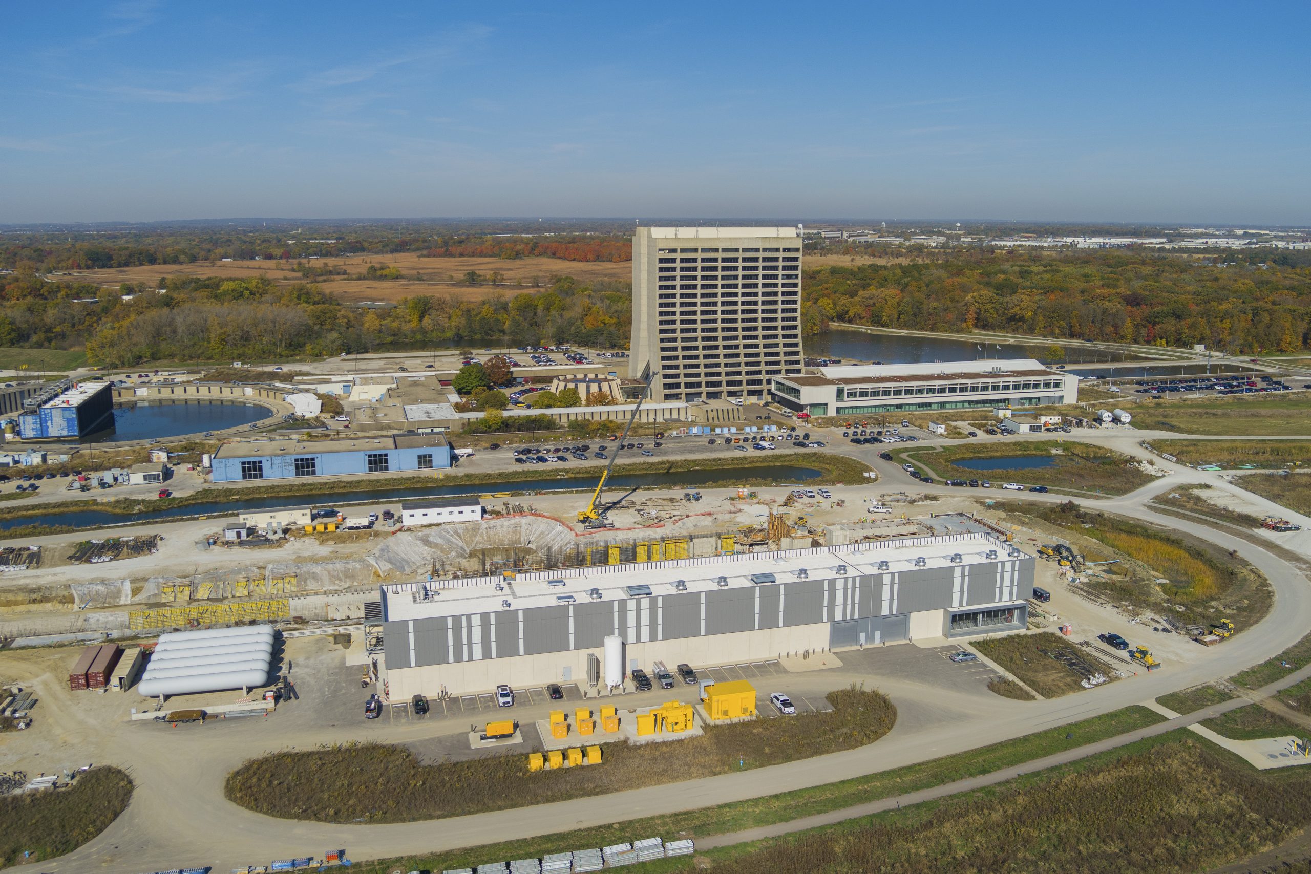 Fermilab's tweet card. The PIP-II accelerator upgrade project at Fermilab officially completed its subproject dedicated to the early stages of facilities construction.