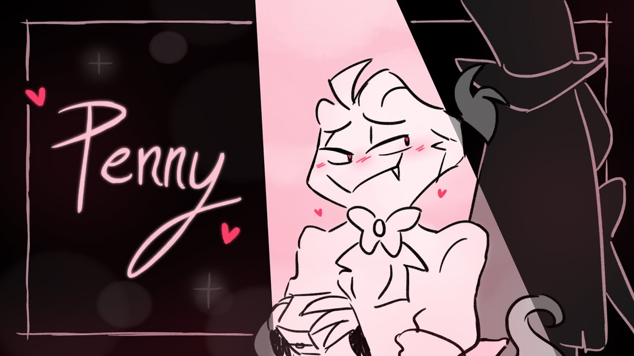 ArtofRhues's tweet card. SirPyNiss Hazbin Hotel Fanimatic - Penny