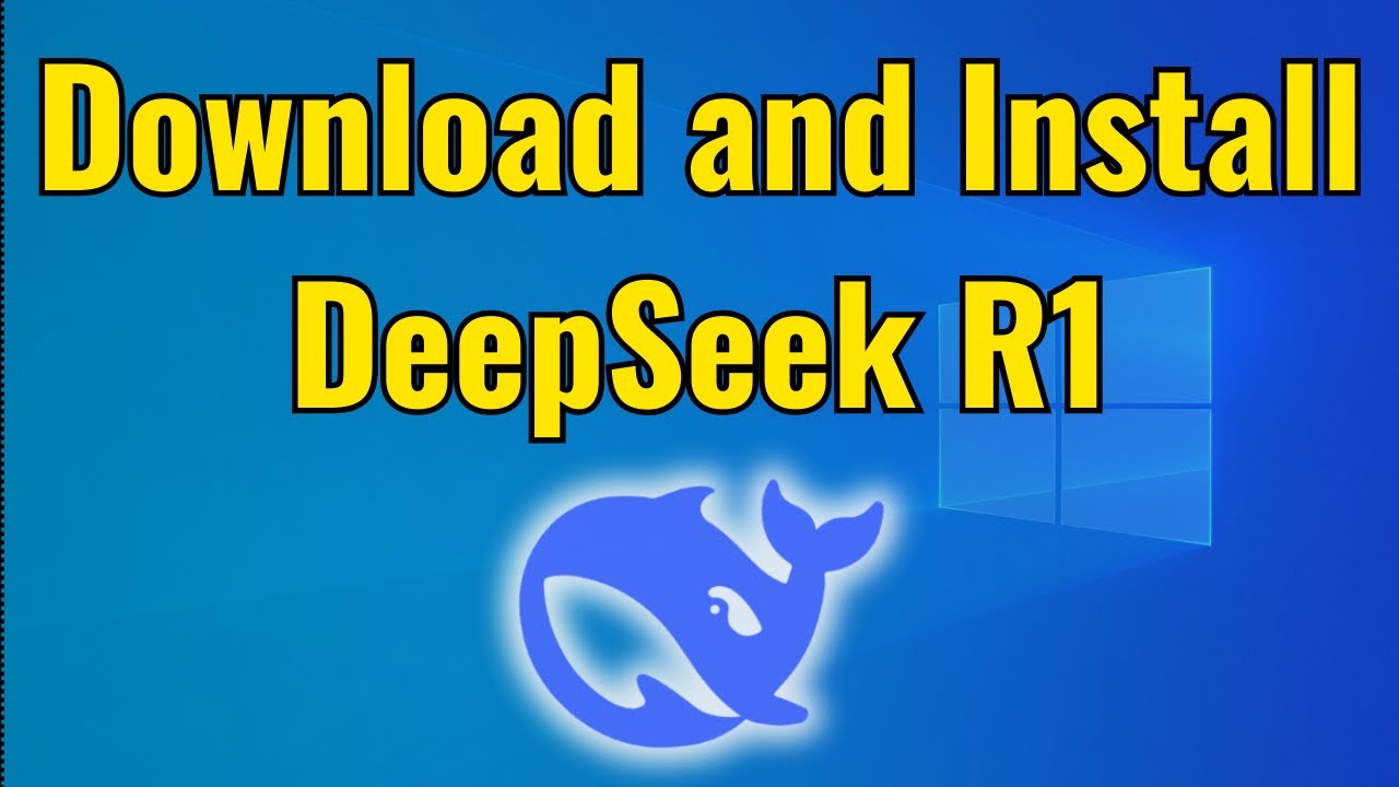 tech_with_monir's tweet card. how to download and install deepseek r1