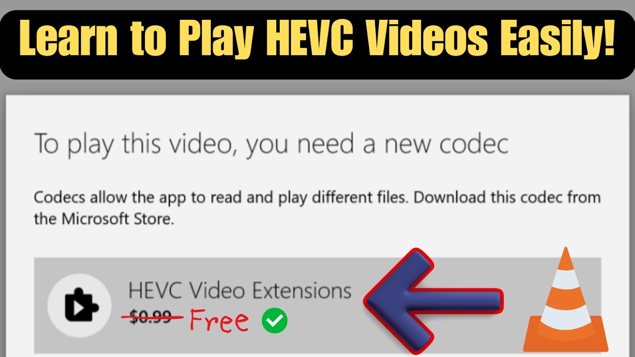tech_with_monir's tweet card. HEVC / H.265: What It Is and How to Play It