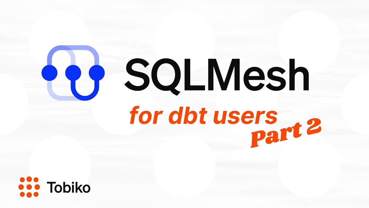 TobikoData's tweet card. Running dbt project with SQLMesh: Part 2