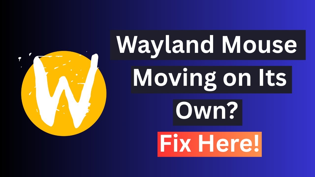 linuxquicktips's tweet card. Wayland Mouse Moving on Its Own? Fix Here!